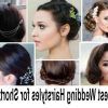 Short Length Hairstyles Appear Longer For Wedding (Photo 20 of 25)