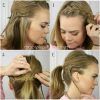 Pony Hairstyles With Wrap Around Braid For Short Hair (Photo 14 of 25)