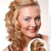 Twisted Front Curly Side Ponytail Hairstyles (Photo 2 of 25)