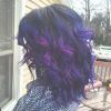 Purple And Black Medium Hairstyles (Photo 4 of 15)