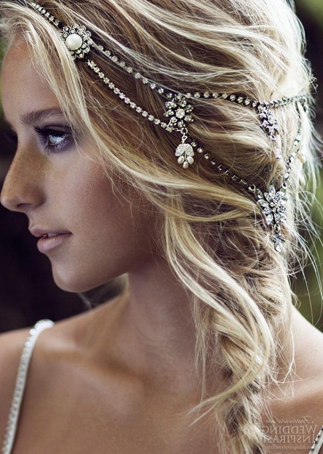 2024 Popular Wedding Hairstyles with Jewelry