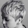 Ashy Blonde Pixie Hairstyles With A Messy Touch (Photo 8 of 25)