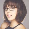 Medium Haircuts For Women Who Wear Glasses (Photo 17 of 25)