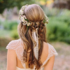 Wedding Hairstyles For Long Hair Down With Flowers (Photo 7 of 15)