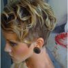 Curly Ash Blonde Updo Hairstyles With Bouffant And Bangs (Photo 16 of 25)