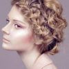 Braided Updo Hairstyle With Curls For Short Hair (Photo 11 of 15)