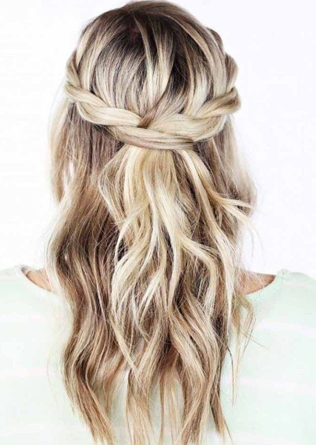 15 the Best Wedding Hairstyles for Long Hair Bridesmaid