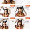 Layered Medium Length Hairstyles With Space Buns (Photo 9 of 25)