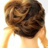 Diagonal Braid And Loose Bun Hairstyles For Prom (Photo 25 of 25)