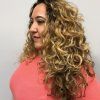Curls And Blonde Highlights Hairstyles (Photo 24 of 25)