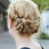 Diagonal Braid And Loose Bun Hairstyles For Prom (Photo 24 of 25)