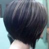 Short Crop Hairstyles With Colorful Highlights (Photo 16 of 25)