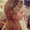 Long Pony Hairstyles With A Side Braid (Photo 2 of 25)