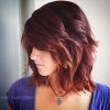 Medium-Length Red Hairstyles With Fringes (Photo 4 of 25)