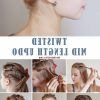 Twisted Buns Hairstyles For Your Medium Hair (Photo 4 of 25)