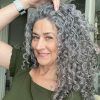 Silver Loose Curls Haircuts (Photo 6 of 25)