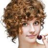 Curly Hairstyles For Round Faces (Photo 24 of 25)