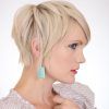Short Haircuts With Long Side Bangs (Photo 10 of 25)