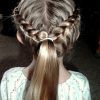 Double French Braid Crown Ponytail Hairstyles (Photo 15 of 25)