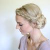 Elegant Messy Updos With Side Bangs (Photo 17 of 25)