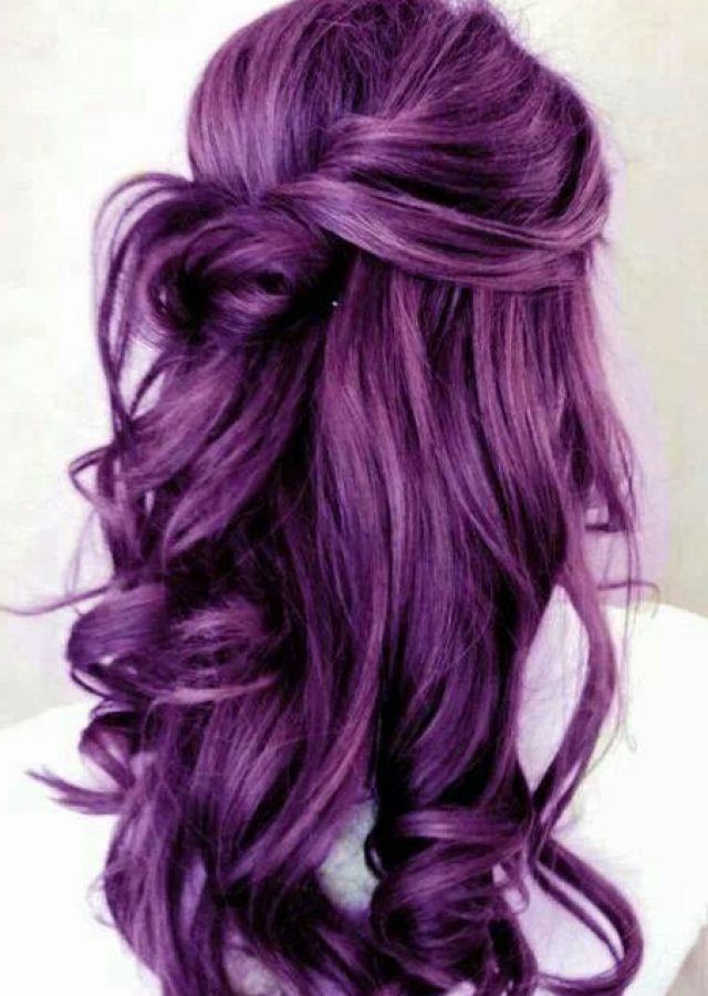 2024 Latest Purple Long Hairstyles