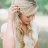 Blonde Half Up Bridal Hairstyles With Veil (Photo 8 of 25)