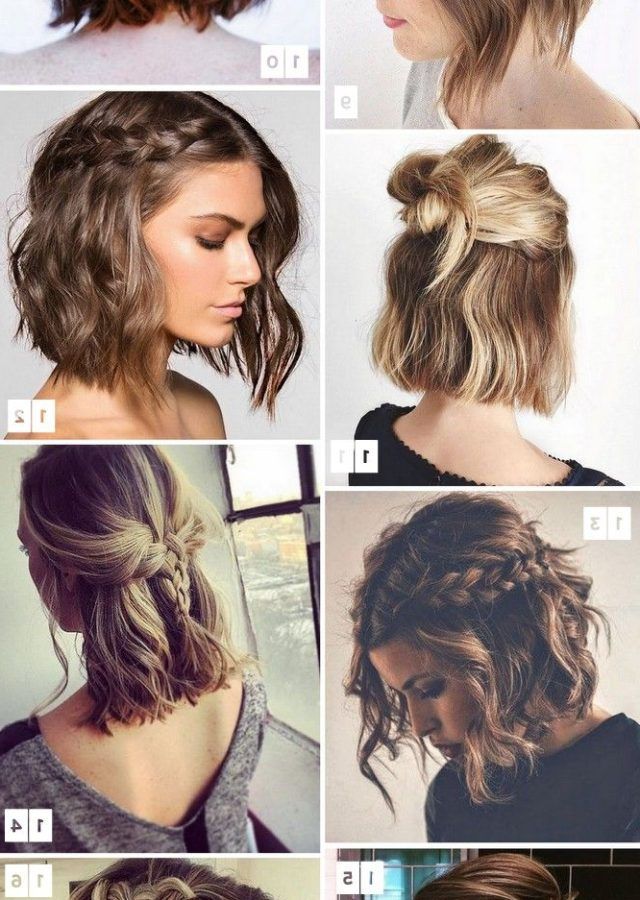The Best Hairstyle for Short Hair for Wedding