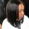 Middle-Parted Highlighted Long Bob Haircuts (Photo 8 of 25)