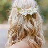 Half Up Half Down With Flower Wedding Hairstyles (Photo 5 of 15)