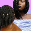 Blue And Black Cornrows Braid Hairstyles (Photo 11 of 25)