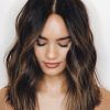 Lob Haircuts With Wavy Curtain Fringe Style (Photo 19 of 25)