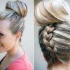 Modern Braided Top-Knot Hairstyles (Photo 4 of 25)