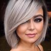 Messy Short Bob Hairstyles With Side-Swept Fringes (Photo 18 of 25)