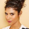 Messy Bun Hairstyles With Double Headband (Photo 11 of 25)