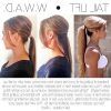 Ponytail Hairstyles For Fine Hair (Photo 20 of 25)
