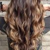 Curly Golden Brown Balayage Long Hairstyles (Photo 12 of 25)