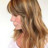Side-Swept Feathered Bangs Hairstyles (Photo 9 of 25)