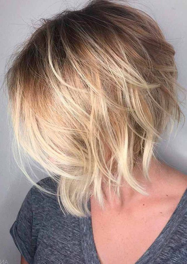 2024 Best of Butter Blonde A-line Bob Hairstyles