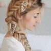 Mermaid Fishtail Hairstyles With Hair Flowers (Photo 17 of 25)