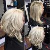 Curly Angled Blonde Bob Hairstyles (Photo 1 of 25)