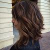 Caramel Lob Hairstyles With Delicate Layers (Photo 16 of 25)
