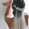 Bridal Chignon Hairstyles With Headband And Veil (Photo 10 of 25)