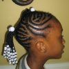 Braided Mohawk Pony Hairstyles With Tight Cornrows (Photo 25 of 25)