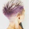 Faux-Hawk Fade Haircuts With Purple Highlights (Photo 21 of 25)
