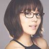 Medium Haircuts For Round Faces And Glasses (Photo 15 of 25)