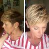 Long Blonde Pixie Haircuts With Root Fade (Photo 9 of 25)