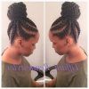 Big Updo Cornrows Hairstyles (Photo 2 of 15)