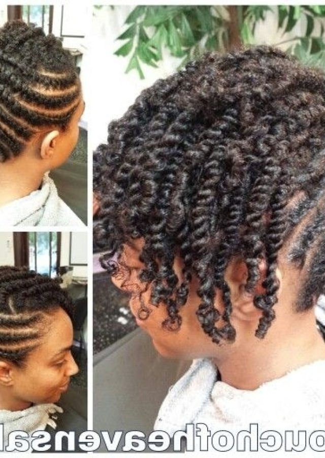 The Best Two Strand Twist Updo Hairstyles