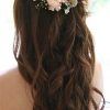 Half Up Half Down With Flower Wedding Hairstyles (Photo 9 of 15)