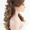 Half Up Wedding Hairstyles With Jeweled Clip (Photo 11 of 25)